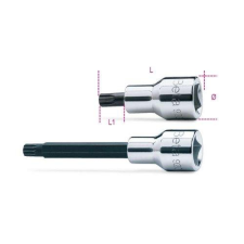 Beta 920XZN 4 1/2”-os XZN®-profilú imbusz-dugókulcs, krómozott, barnított fej dugókulcs