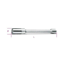 Beta 956L 16 1/2”-os gyertyakulcs, tizenkétszög-profil, hosszított kivitel autójavító eszköz