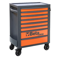 Beta RSC24/8-O 8 fiókos szerszámkocsi, narancs (024004081) barkácsolás, csiszolás, rögzítés