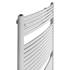 Betatherm BX 50630 (640*496) íves fürdőszobai radiátor, fehér, BX Curves törölköző szárító radiátor, fürdőszobai csőradiátor, BX Curves fűtőtest, radiátor
