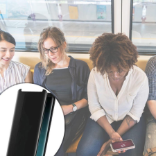  Betekintésgátló kijelzővédő fólia mobiltelefon kellék