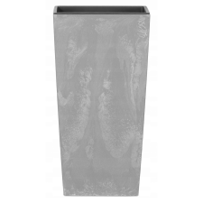  Beton hatású szögletes, 37 cm magas virágváza DURS200E dekoráció