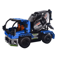  Betonkeverő- építőkészlet - 2 az 1-ben, 394 db-os makett