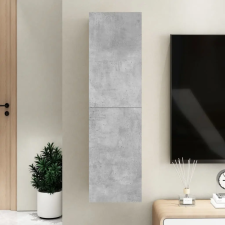  Betonszürke szerelt fa TV-szekrény 30,5 x 30 x 110 cm bútor