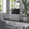 Betonszürke szerelt fa TV-szekrény 80 x 34 x 36 cm