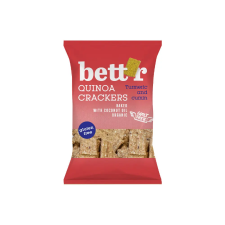 Bett'r Quinoa kréker kurkuma&amp;kömény - bio - 100g előétel és snack