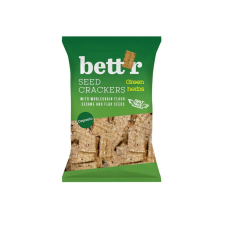 Bett'r Zöldfűszeres-magvas kréker - bio - 150g előétel és snack