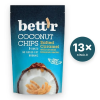 Bett'R Kókusz chips sós karamellás bio 70 g kínáló 13 db