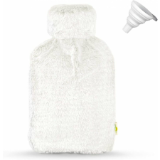 BetterDay® melegvizes palackkészlet fedővel, gumi/textil, fehér, 2 l gyógyászati segédeszköz