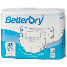 BetterDry L10 felnőtt pelenka L méret csomag gyógyászati segédeszköz