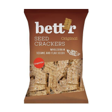 Bettr bio vegán teljes kiőrlésű magvas kréker sós 150 g előétel és snack