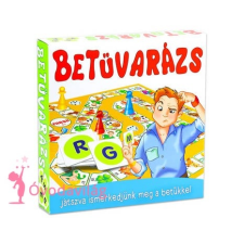 Betűvarázs fejlesztő társasjáték társasjáték