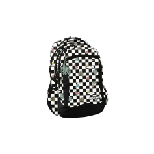  BeUniq Kockás iskolatáska, hátizsák - 3 rekeszes - Summer (BU24SM-2808) iskolatáska