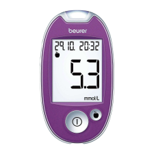 Beurer Beurer GL 44 vércukorszintmérő mmol/l (lila) gyógyhatású készítmény
