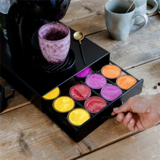 bewello bw1000b kávékapszula tartó 20 db dolce gusto kapszulához kávéfőző kellék