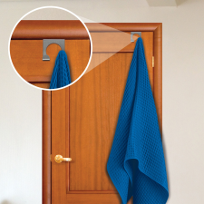 Bewello Dupla karos törölköző akasztó ajtóra 57342 fürdőszoba kiegészítő