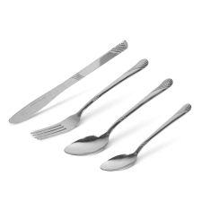 bewello Evőeszköz készlet - 16 részes - 57575 - family 16 részes evőeszköz készlet tányér és evőeszköz