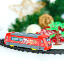 bewello Karácsonyi kisvasút - zenél, világít - elemes karácsonyfadísz