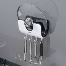 bewello Multifunkciós tároló - 4 akasztóval (BW3008) fürdőszoba kiegészítő