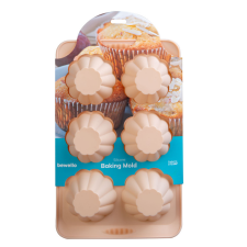 Bewello Szilikon sütőforma - muffin - 30 x 19 x 4,1 cm sütés és főzés
