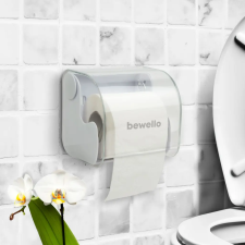 bewello WC-papír tartó - fehér - 145 x 130 x 123 mm - fehér (BW3019) fürdőszoba kiegészítő