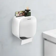 bewello WC-papír tartó szekrény - fehér - 200 x 130 x 205 mm fürdőszoba bútor