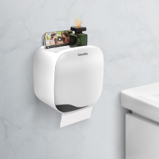 bewello WC-papír tartó szekrény - fehér - 200 x 130 x 205 mm (BW3003) fürdőszoba kiegészítő