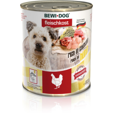 Bewi-Dog színtyúkhúsban gazdag konzerves eledel (12 x 800 g) 9.6kg kutyaeledel