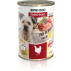 Bewi-Dog színtyúkhúsban gazdag konzerves eledel (6 x 400 g) 2.4kg