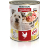 Bewi-Dog színtyúkhúsban gazdag konzerves eledel (6 x 800 g) 4.8kg