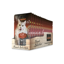 Bewital Leonardo Finest Selection fácánhús tőzegáfonyával 16x85g Finest Selection Alutasakos Macskaeledel macskaeledel