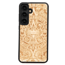 Bewood Aztec Calendar Aniegre tok Samsung Galaxy A55 5G - barna tok és táska