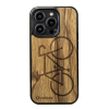 Bewood Bike Limba tok iPhone 15 Pro - barna