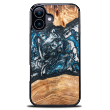 Bewood Planets Earth tok iPhone 16 Plus - barna-kék tok és táska