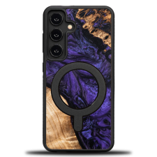 Bewood Violet MagSafe-kompatibilis tok Samsung Galaxy A55 5G - barna-lila tok és táska