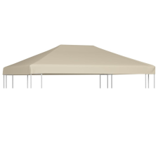  Bézs pavilon tetőponyva 310 g/m² 4 x 3 m kerti bútor