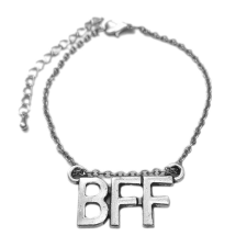  BFF bilétás karkötő, arany vagy ezüst színben karkötő