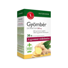 BGB Interherb Kft. Interherb NAPI1 Gyömbér Extraktum 30 db gyógyhatású készítmény