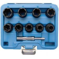 BGS 10-részes speciális csavarkiszedő klt. , 10-19mm, 1/2" autójavító eszköz