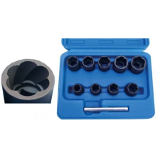 BGS 10-részes speciális csavarkiszedő klt. , 10-19mm, 3/8" autójavító eszköz