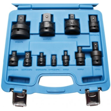 BGS 11-részes levegős adapter és univerzális csukló készlet 1/4" -1" dugókulcs