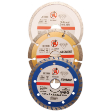 BGS Kraftmann 3 részes gyémánt vágókorong készlet (BGS 50840) csiszolókorong és vágókorong