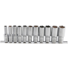 BGS Technic 11 részes hosszított dugókulcs készlet 8-19mm, 3/8" (BGS 2222)