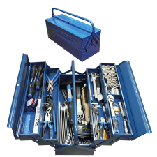 BGS Technic 137 részes szerszámkészlet fém dobozban (BGS 3306) szerszámkészlet
