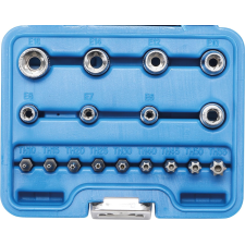 BGS Technic 17 részes Torx bit és dugókulcs készlet (BGS 5023) dugókulcs
