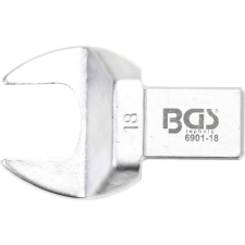 BGS Technic 18 mm villáskulcs fej | cserélhető fejű nyomatékkulcsokhoz (BGS 6901-18) villáskulcs