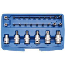BGS Technic 27 részes Torx bit és bitfej készlet (BGS 5101) bitfej készlet