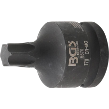 BGS Technic 3/4" Levegős dugókulcs | T-profil (Torx) T70 (BGS 5570) bitfej készlet