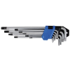 BGS Technic 9 részes biztonsági Torx kulcs készlet, fúrt, T10-T50 (BGS 794)