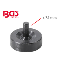 BGS Technic Fékcsőperemező adapter  4,75 mm autóalkatrész